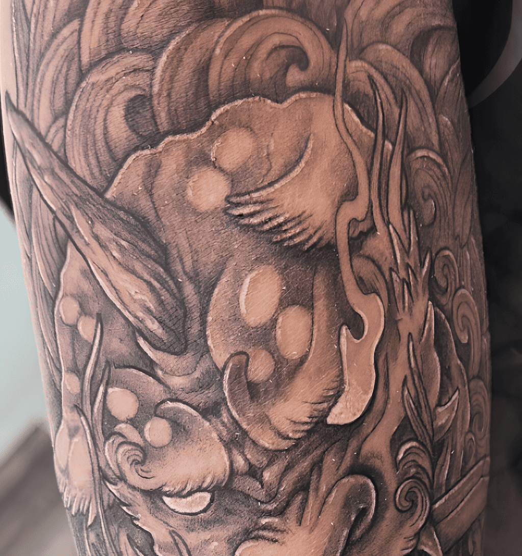 Curación del tatuaje